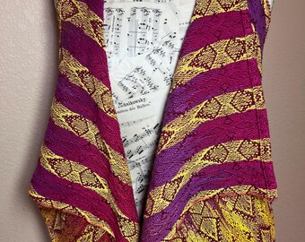 Handwoven vest
