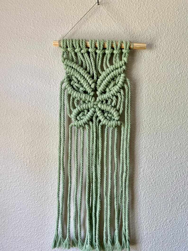 Macrame Project Kit Butterfly Wall Hanging by Leisure Arts main image 0