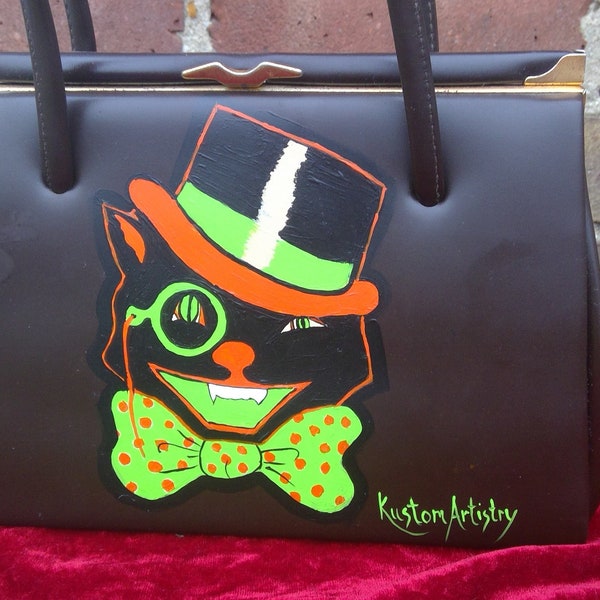 Cat in Top Hat Etsy UK