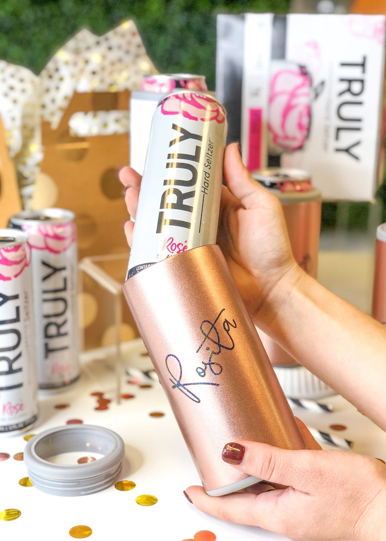 Tie Dye Mermaid Insulated Stainless Steel Beverage SWIG Slim Can Holder Beer Can Holder Sleeve Glitter Skinny Can Coolers