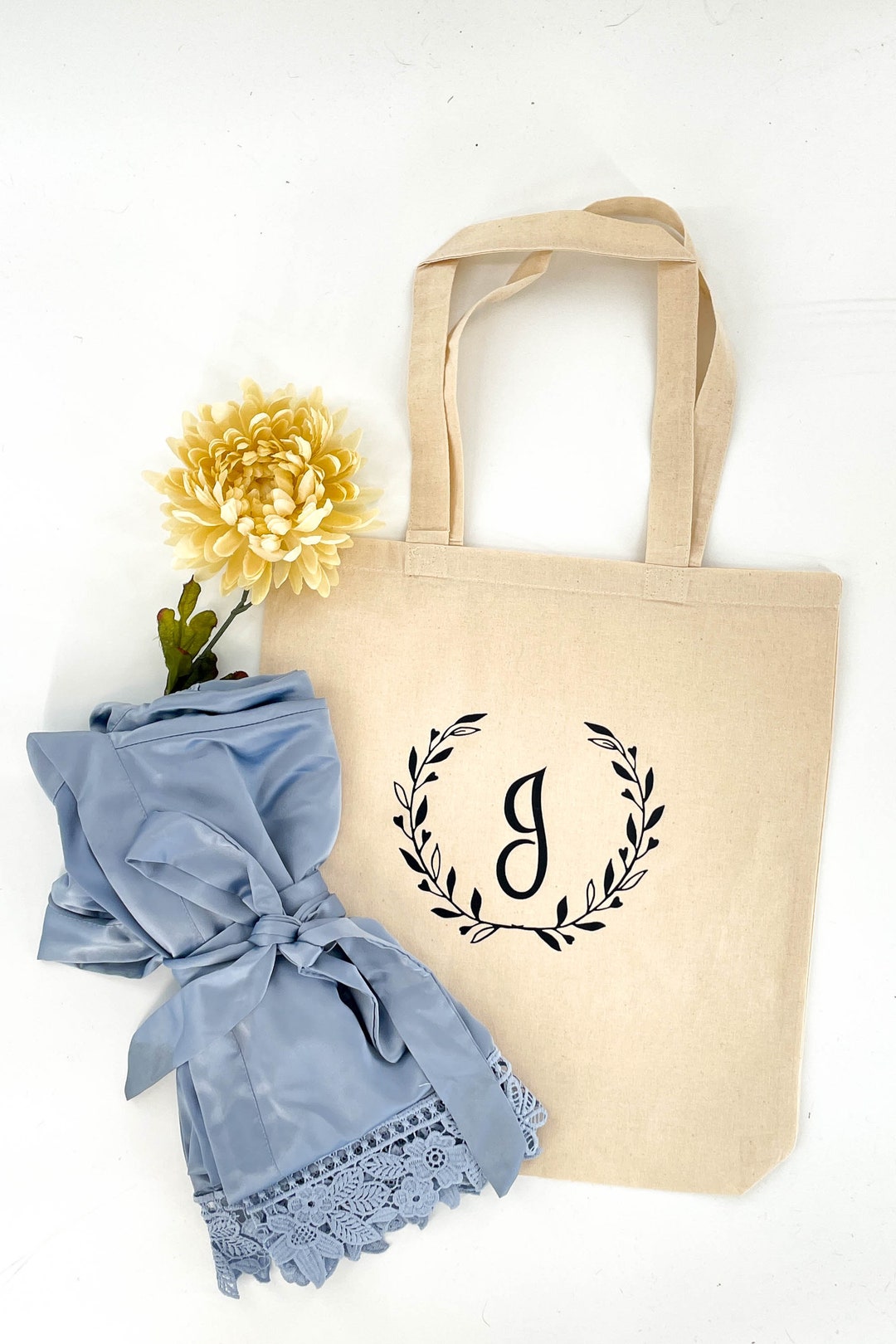 Personalized Tote Bag and Organizer - On the Go Travel Set - LaLa Confetti