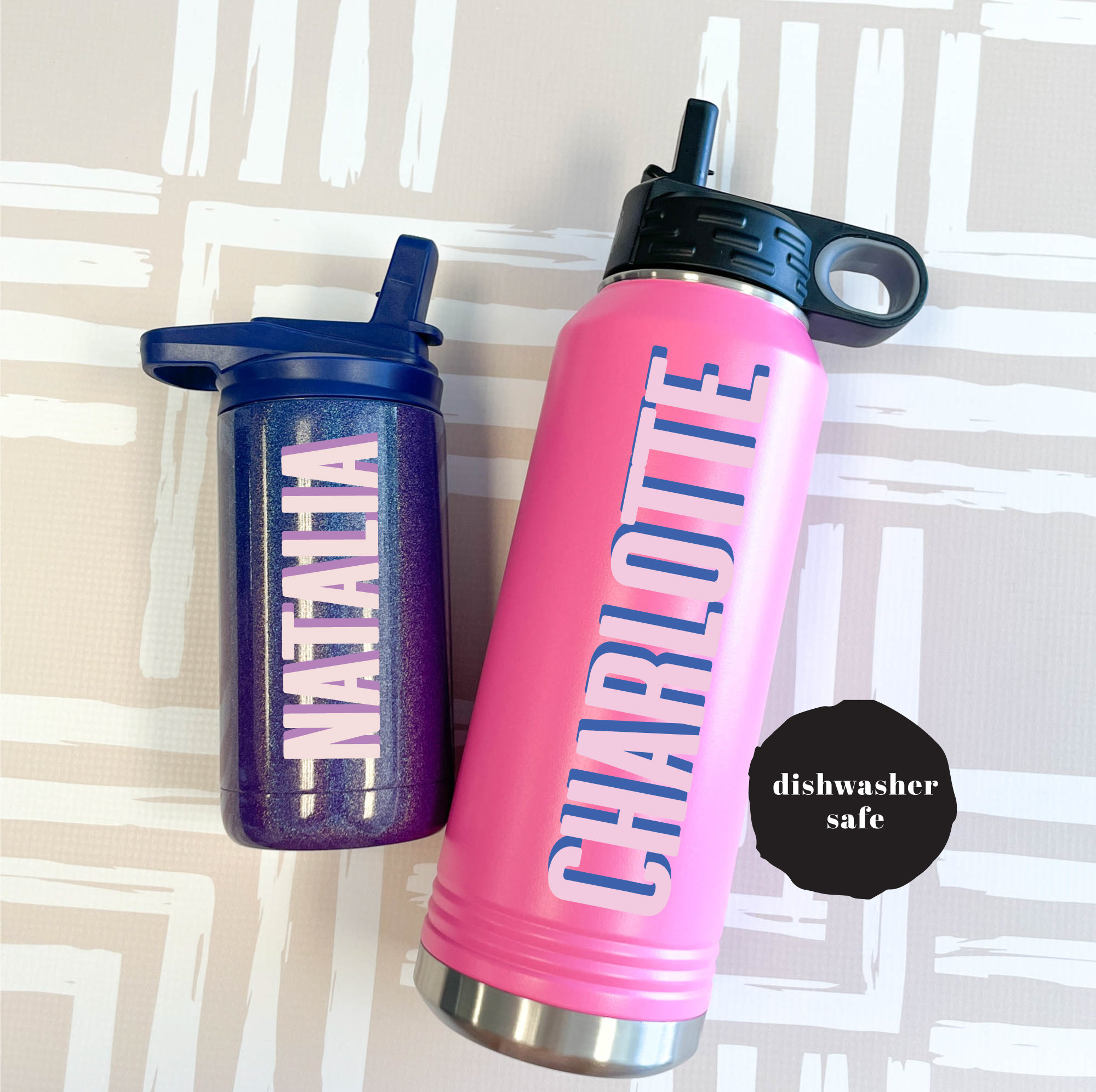 Personalized Gift for Kids, Birthday Gift, Boys Girls, Back to School,  Lunch Box, Flip Top Water Bottle With Straw, Gift for Grandkidsuvp 