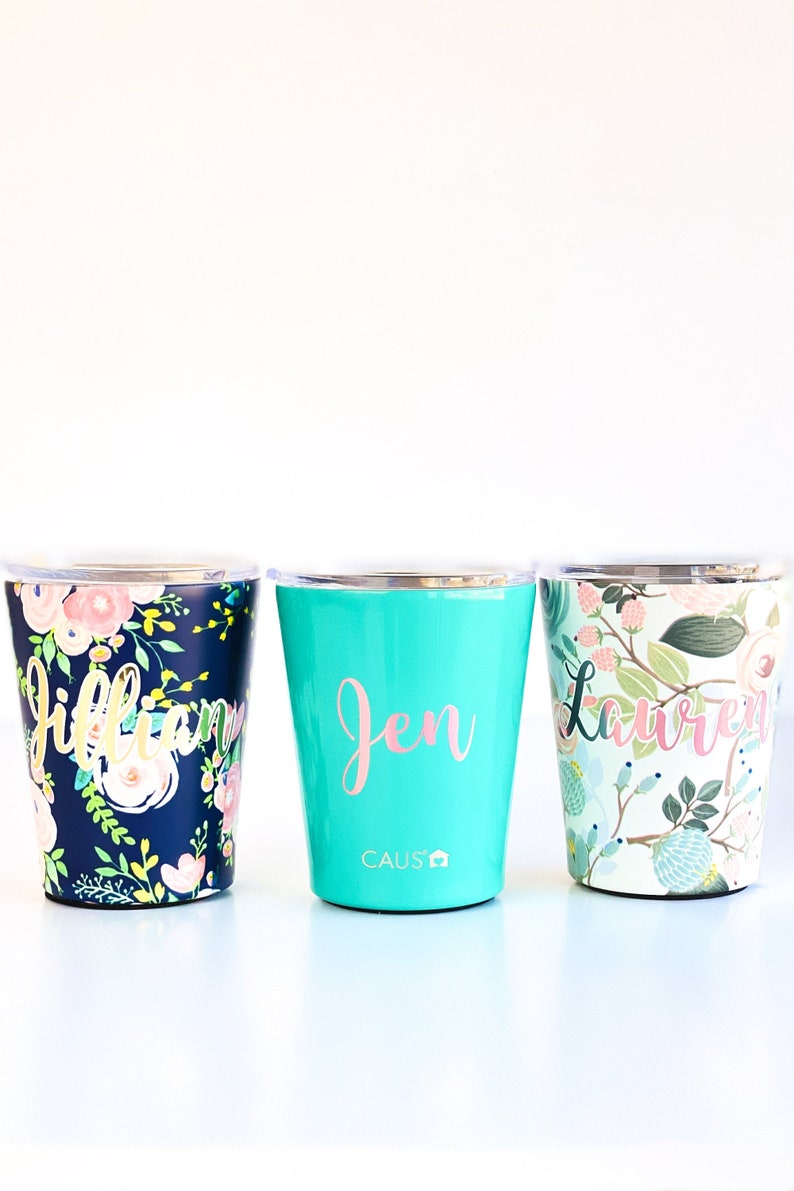 Personalized Coffee Mug Gifts for Mom Custom Tumbler Floral Etsy