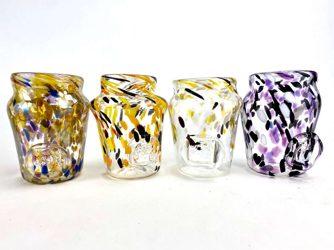 Handblown Craft Beer Tasting Glasses handblown Set of 4 Etsy