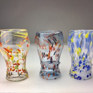 Hand Blown Craft Beer Custom Imperial Pint Glass - “Made in Americus” stamped