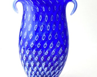 Peacock Glass Vase