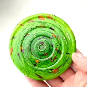 Handmade Glass Disc Golf Mini-Marker