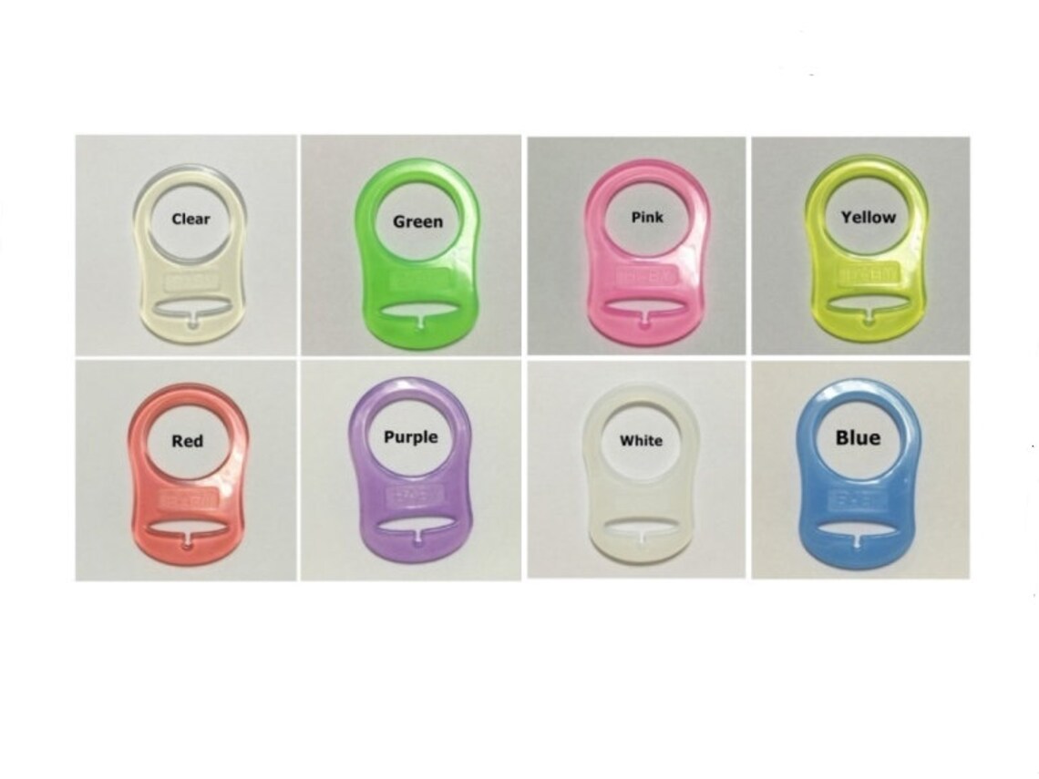 Pacifier Clip Adapters Silicone MAM Adapter Rings Food Grade Etsy