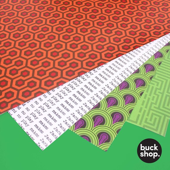 The Shining Inspired Wrapping Paper Etsy