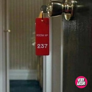 Room 237 The Overlook Hotel Key Fob/Keyring Inspired by The Shining image 5