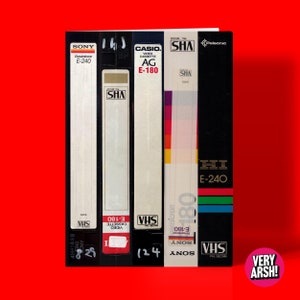 Retro VHS Cassette Tape - Greeting Card, Birthday Card