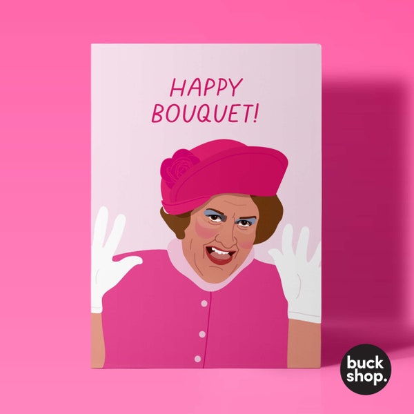 Hyacinth Bucket Birthday Card Etsy