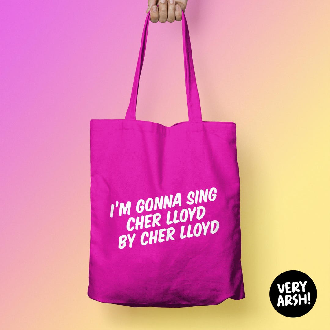 I'm Gonna Sing Cher Lloyd by Cher Lloyd - Youtube Meme Inspired Tote