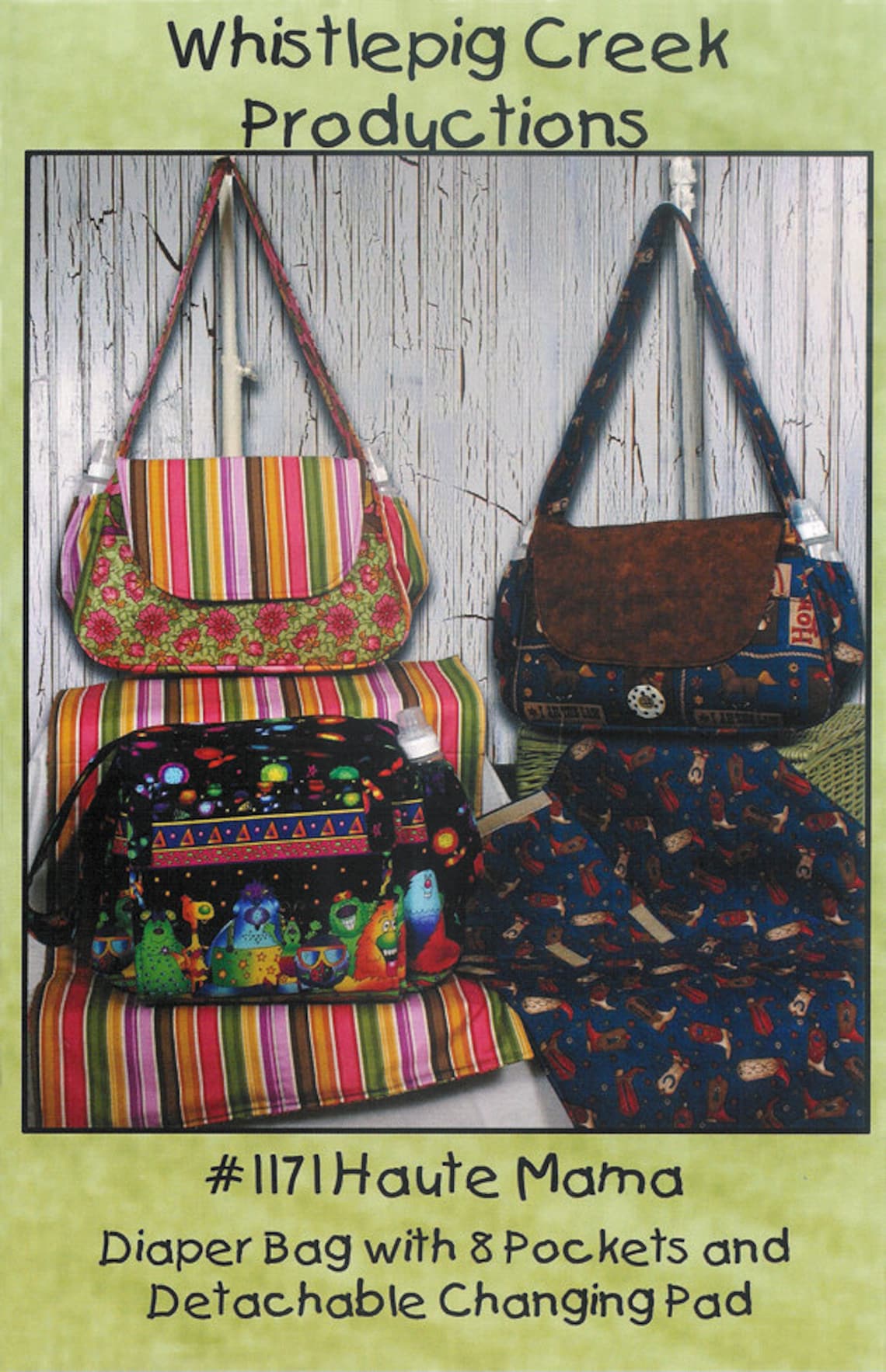 Pattern Haute Mama diaper Bag Paper Sewing Pattern/ Etsy