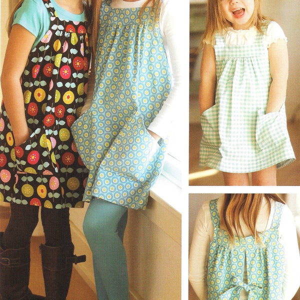 Pattern "Pint-size Pinafore" Paper Sewing Pattern by Indygo Junction (IJ959)