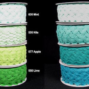 1-3/8&quot; wide Rick Rack, Ric Rac Trim, Giant, Enormous, Extra Large sold by the Yard