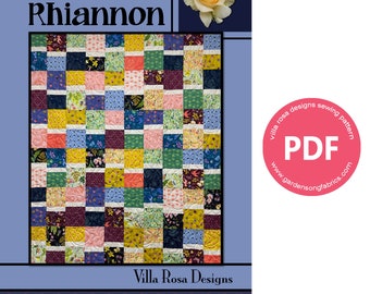 Pattern "Rhiannon" PDF Quilt Pattern RC260 by Villa Rosa Designs - Instant Download