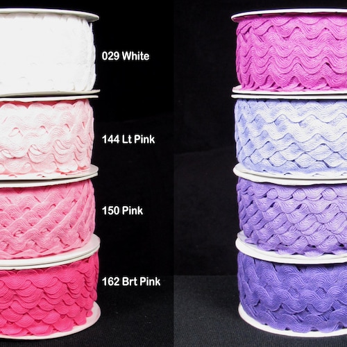 1/2 Rick Rack 5 Yard Package Ric Rac Trim Any Color Etsy