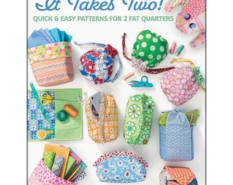 Book "It Takes Two!" by Barbara Groves and Mary Jacobson Softcover Craft Pattern Book