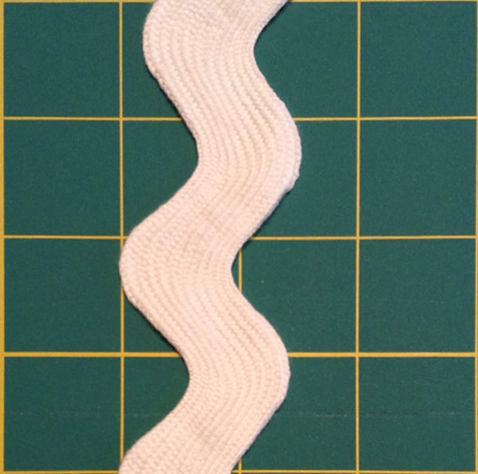 13/8 Wide Rick Rack, Ric Rac Trim, Giant, Enormous, Extra Large Sold