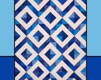 Pattern "Underground" Quilt MM026 by Villa Rosa Designs Sewing Card Instructions **not a PDF pattern**