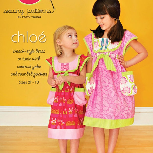 Pattern - Chloe Smock style Dress or Tunic - Paper Sewing Pattern by modkid designs