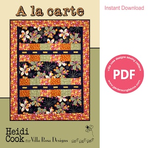 Patron de courtepointe PDF « à la carte » MC037 par Villa Rosa Designs - téléchargement immédiat