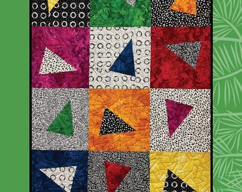 Pattern "Acrobatic" PDF Quilt Pattern by Villa Rosa Designs - Instant Download