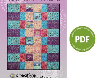 Pattern "Tea with Mara" PDF Quilt Pattern by Villa Rosa Designs - Instant Download