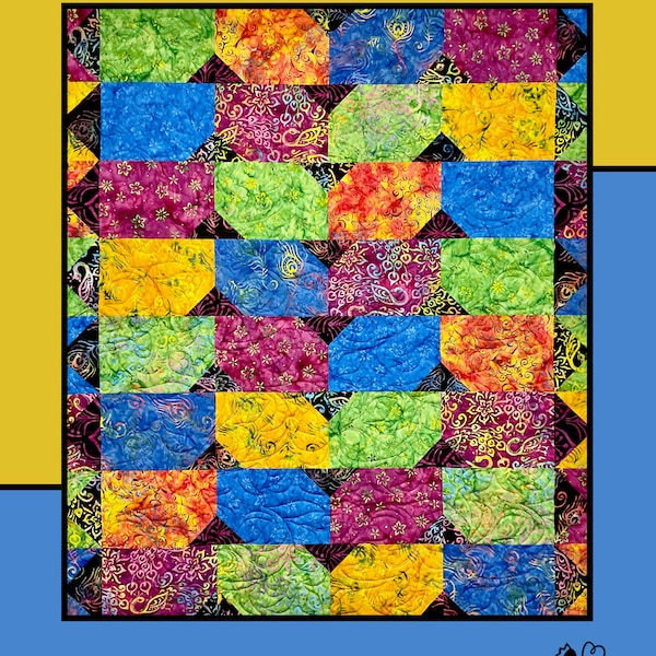 Pattern "Chips and Dip" PDF Quilt Pattern by Villa Rosa Designs - Instant Download