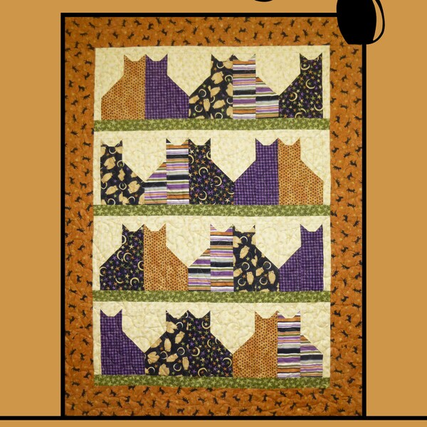 Pattern "Cat City" PDF Quilt Pattern by Villa Rosa Designs - Instant Download