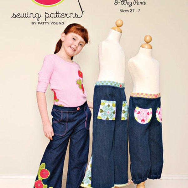Pattern - Sophie - Pant Paper Sewing Pattern by modkid designs