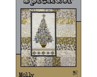 Pattern "Splendor" Panel Quilt MC050 by Villa Rosa Designs Sewing Card Instructions **not a PDF pattern**