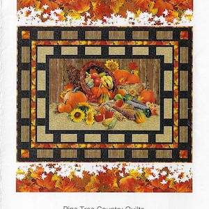Pattern &quot;Frames & Lattice&quot; Quilt Pattern PTC1787 by Pine Tree Country Quilts Paper Pattern Instructions **not a PDF download&quot;