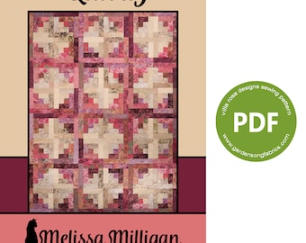 Pattern "Quartz" PDF Quilt Pattern by Villa Rosa Designs - Instant Download