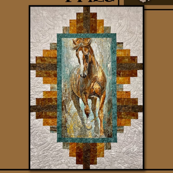 Pattern "Grand Prize" PDF Panel Quilt Pattern by Villa Rosa Designs - Instant Download