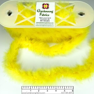 Beaded Wire Ribbon Pack of 36 - Light Yellow - Trims By The Yard