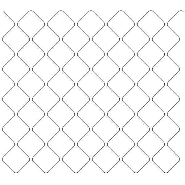 Stencil - Mock Crosshatch 1" by Quilting Creations QCIEL122 Mylar Plastic Quilt Stencil