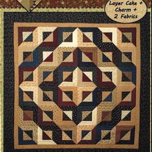 Pattern &quot;KT Barn Raising&quot; KT14065 by Kansas Troubles Quilters Paper Pattern **not a PDF download**