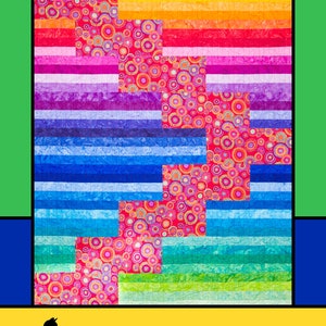 Pattern &quot;Nove&quot; PDF Quilt Pattern by Villa Rosa Designs - Instant Download