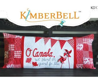 Pattern - "O Canada" Bench Pillow Paper Sewing Pattern / Instruction Booklet by KimberBell KID178