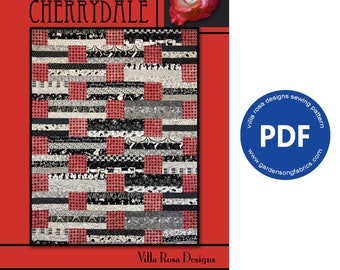 Pattern "Cherrydale" PDF Quilt Pattern RC190 by Villa Rosa Designs - Instant Download