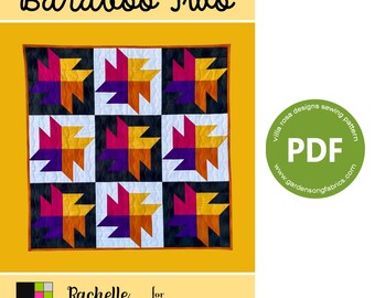 Pattern "Baraboo Two" PDF Quilt Pattern by Villa Rosa Designs - Instant Download