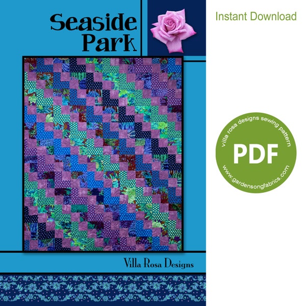 Pattern "Seaside Park" PDF Quilt Pattern by Villa Rosa Designs - Instant Download