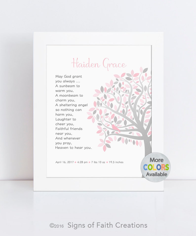 unique baptism gifts for girl