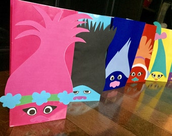 Troll Printables for Gift Sacks (Instant Download)