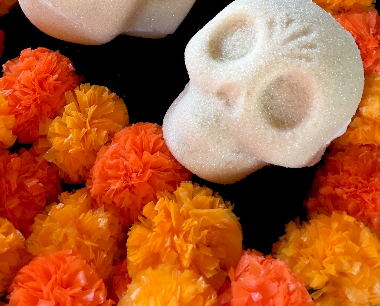 Marigold Garland Day of the Dead Dia de los Muertos Altar Etsy