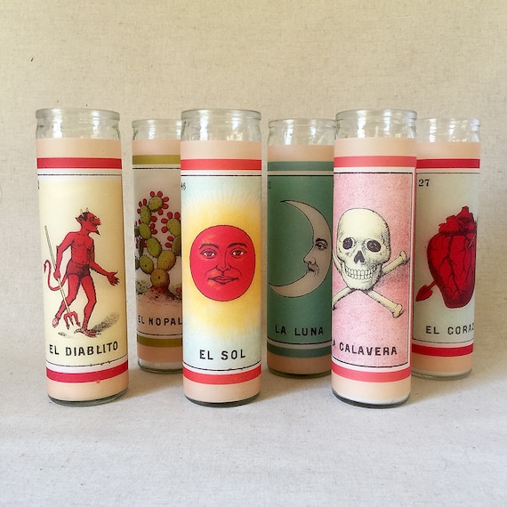 Mexican candles on sale