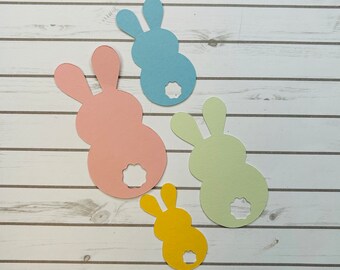 Easter Bunny Die Cuts, Easter Scrapbook, Spring Party Decorations, Classroom Bulletin Boards, Easter Gift Wrapping, Bunny Craft Projects