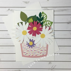 Birthday Card, Sympathy Card, Mother's Day Card, Get Well Card, Thinking of You Card, Spring Greeting Card, Flower Card